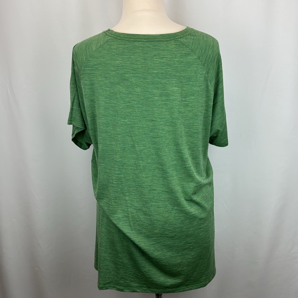 Woolx Mia V neck 3X forest green - Picture 4 of 4
